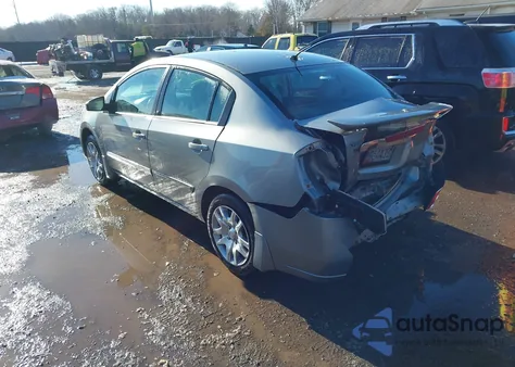 2012 Nissan Sentra 2.0 S из США, поврежденный, VIN 3N1AB6AP2CL782860